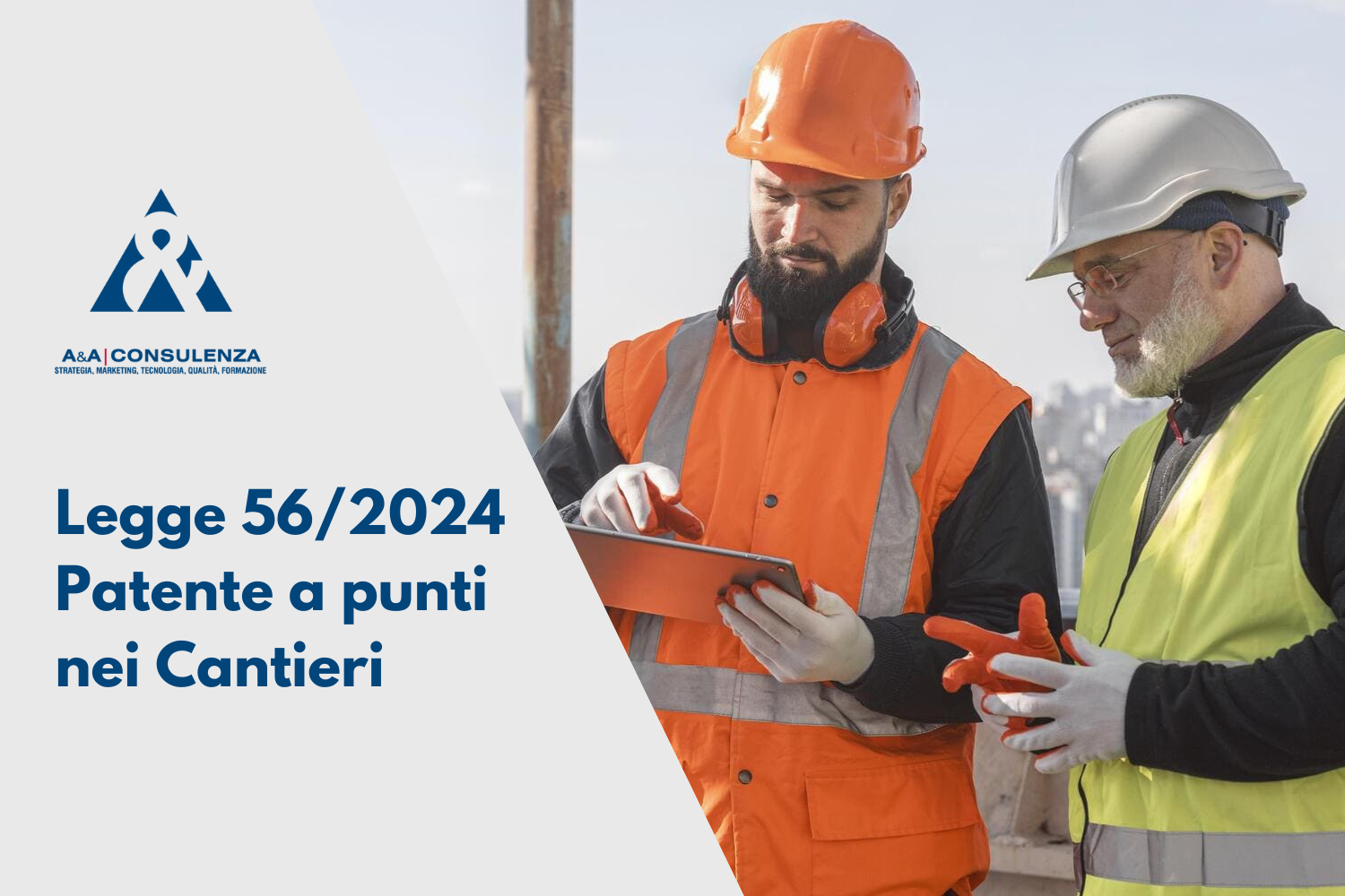 patente a punti nei cantieri e legge 56/2024