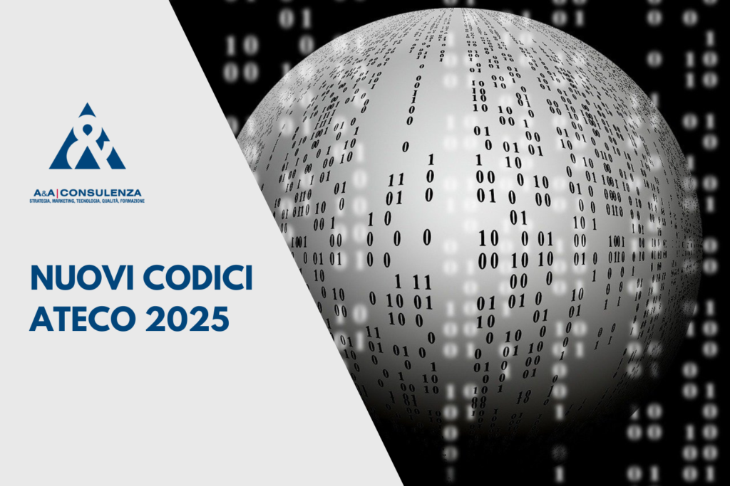 Nuovi codici ateco 2025