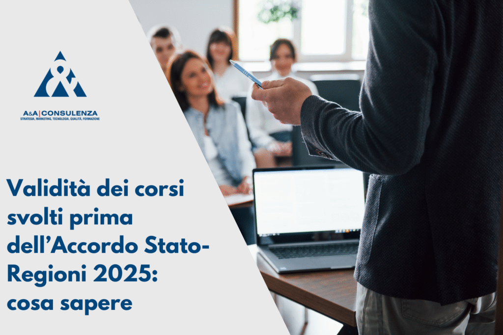 validità formazione pregressa Nuovo accordo stato regioni